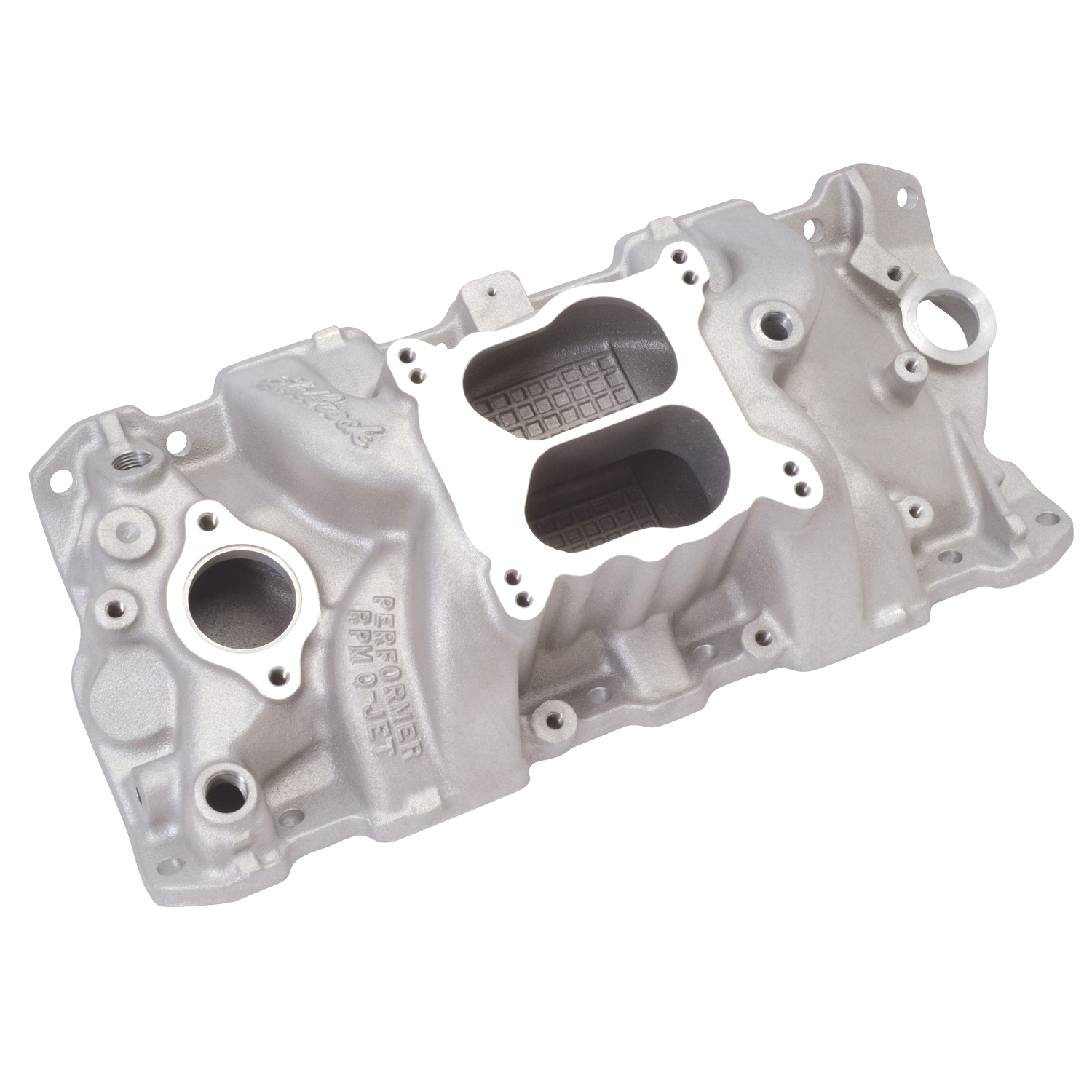 Múltiple de admisión Edelbrock Performer para Chevrolet V8 de 262 a 400 pulgadas cúbicas de 1955 a 1986
