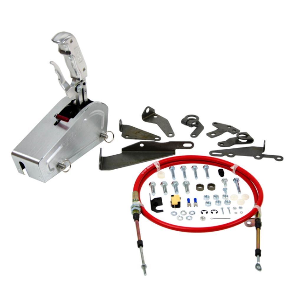 Palanca de cambios B&M Magnum Grip Pro Stick Gated Shifter para transmisiones automáticas de 3 y 4 velocidades. para Mustang 1965 - 1993