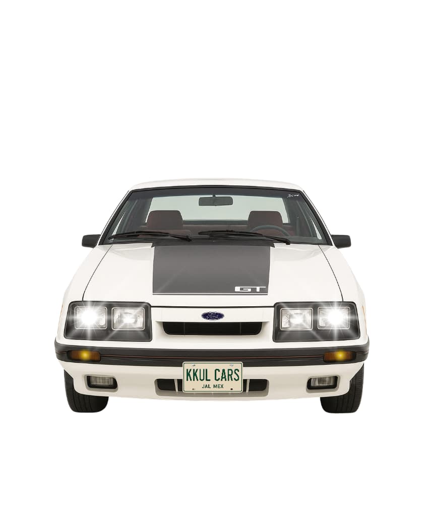 Faros Mustang 79 - 86 + Focos Led Y Arneses