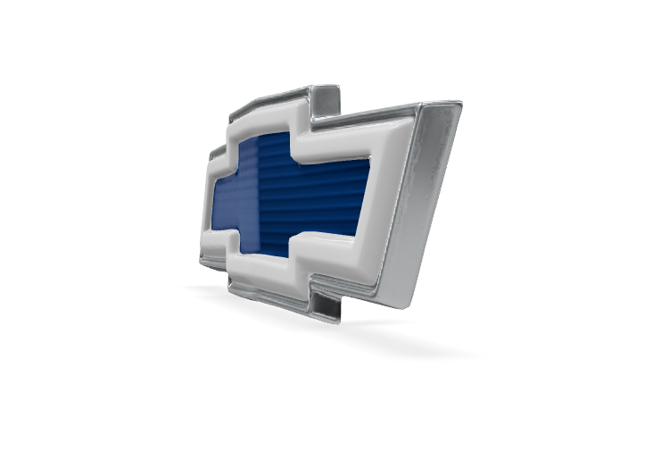 Emblema Bowtie Azul para Parrilla de Chevrolet C10 1969–1970