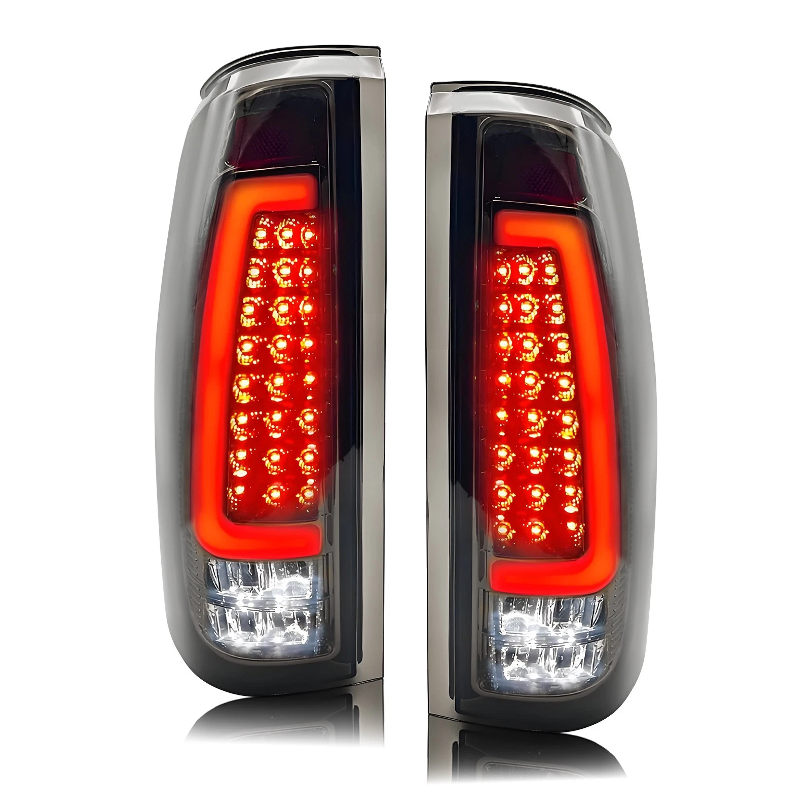 Juego de luces traseras LED ahumadas para Chevrolet y GMC 88 - 98 – Estilo moderno y alto rendimiento