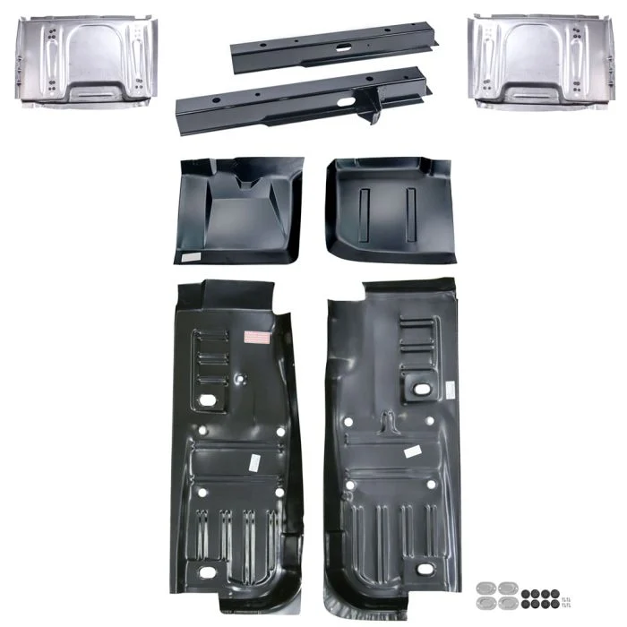 Kit de Piso Completo para Mustang 1969–1970 Coupe y Fastback 