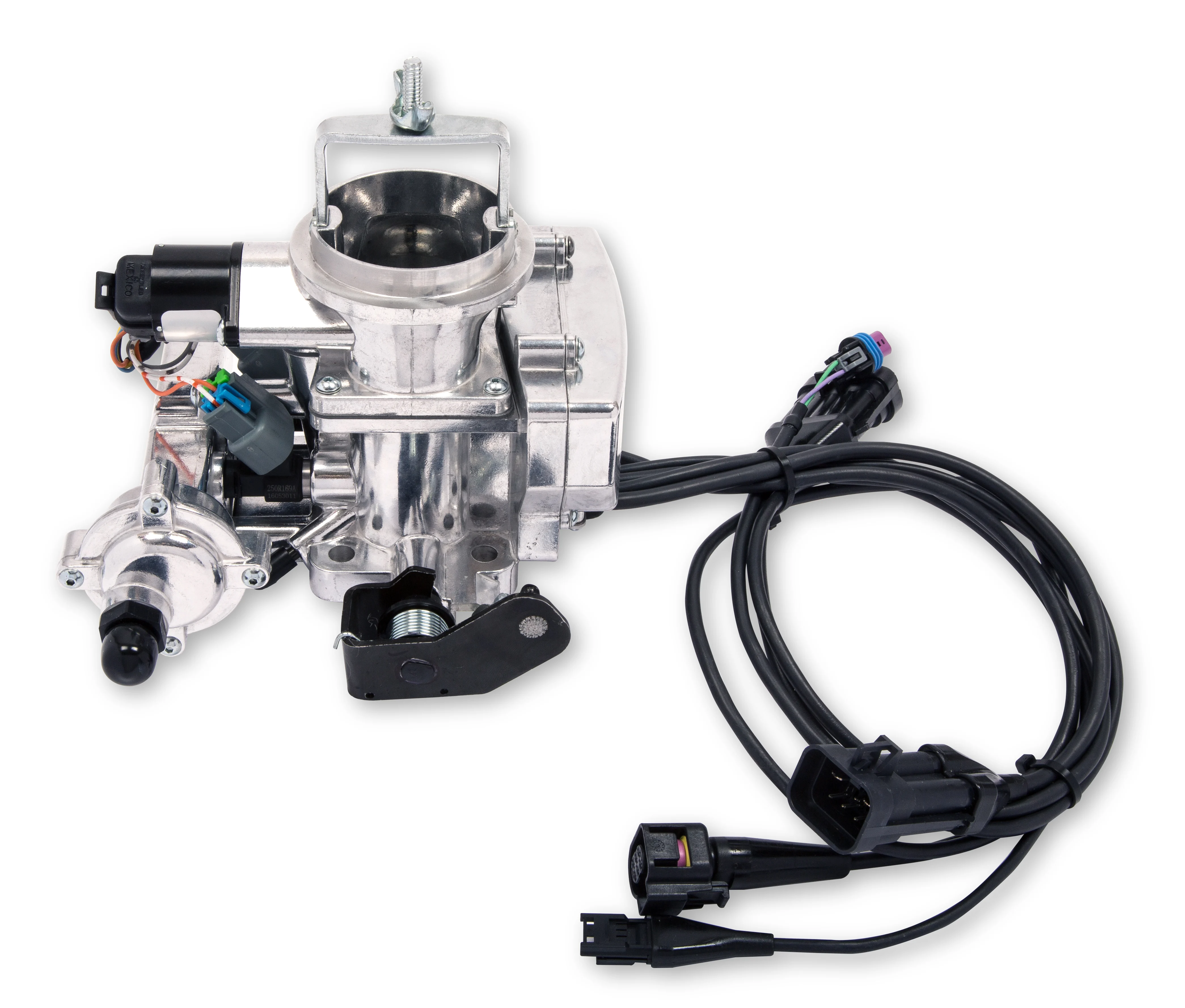 Kit Maestro EFI Holley Sniper BBD (Acabado Brillante) para Jeep CJ (1971-1986) con Motor 258 C.I.