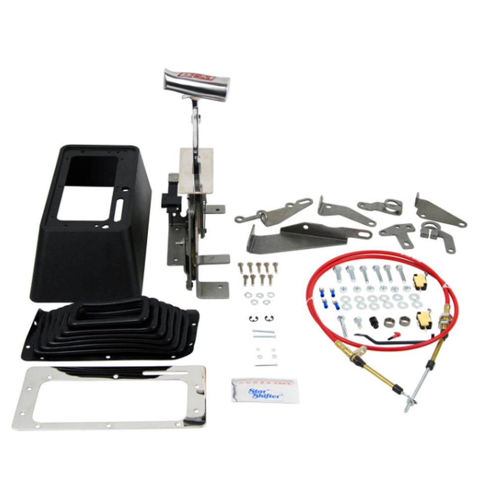 Palanca de cambios B&M Starshifter Ratchet Shifter, para transmisiones de 3 y 4 velocidades, Mustang 1965 - 1993