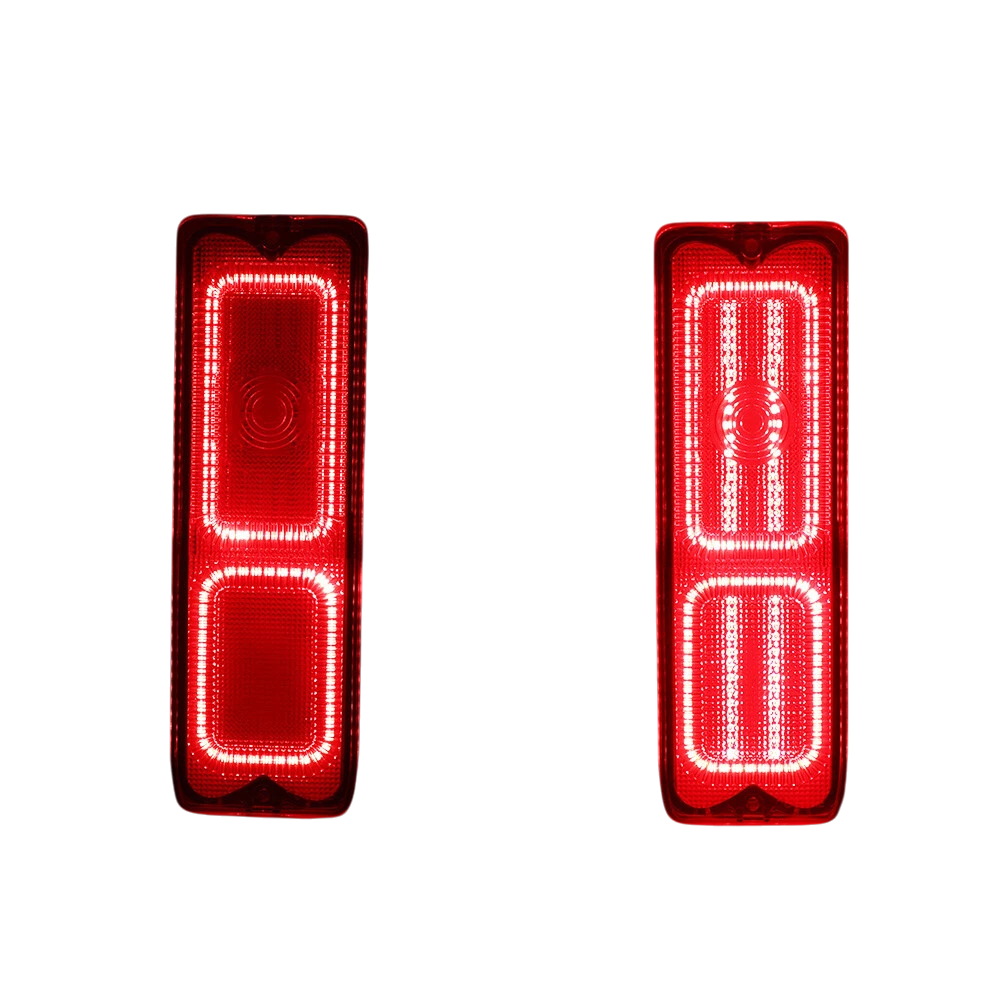 Juego de Luces Traseras LED con Luz de Reversa – Chevy y GMC Pickups 1967-1972