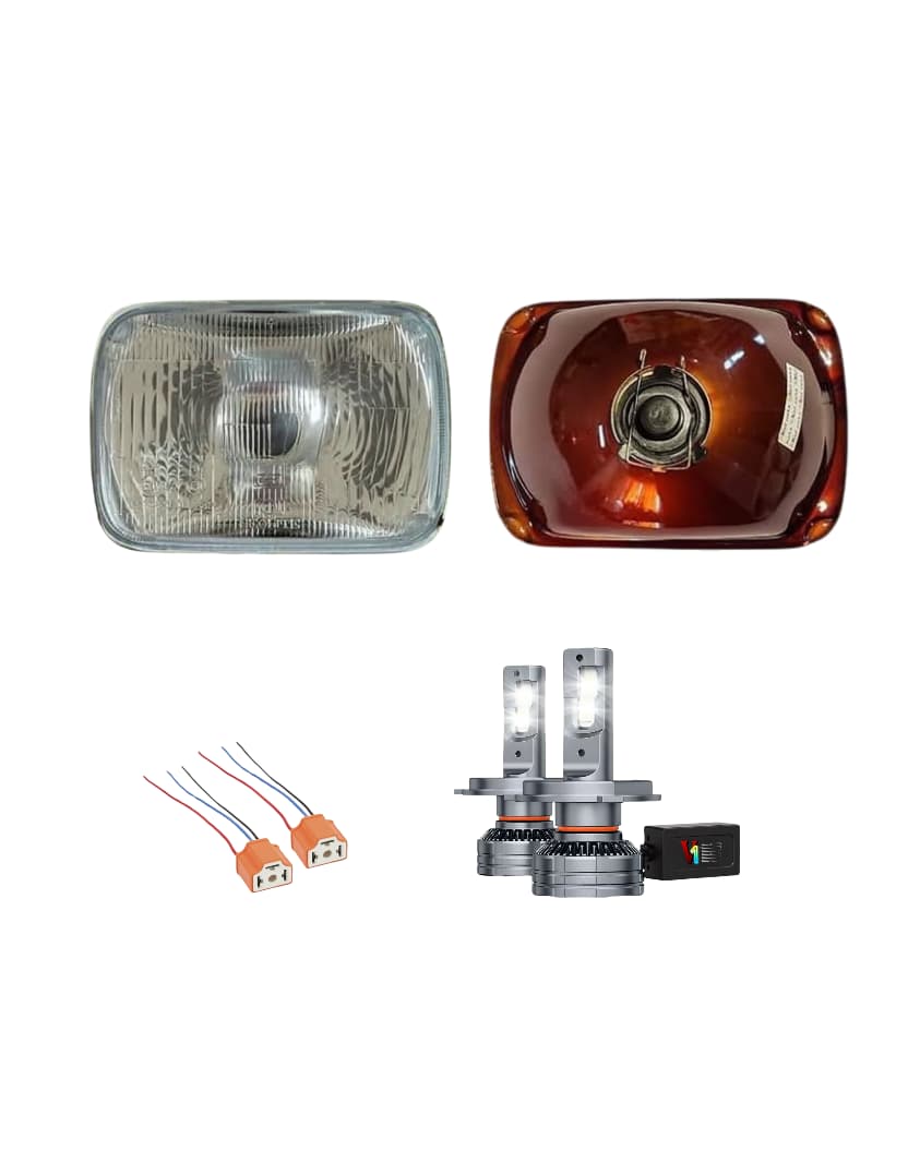 Faros Chevrolet El Camino 78 - 81 + Focos LED Y Arneses Ambos Lados