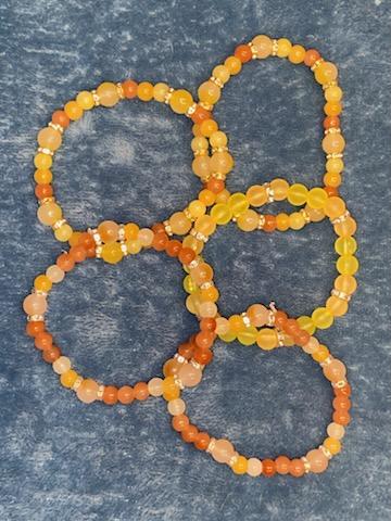 Colorful Beaded Bracelets Set of 3