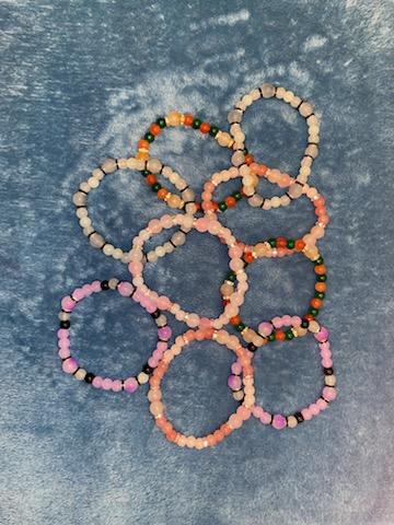 Handmade Beaded Bracelets Set of 3