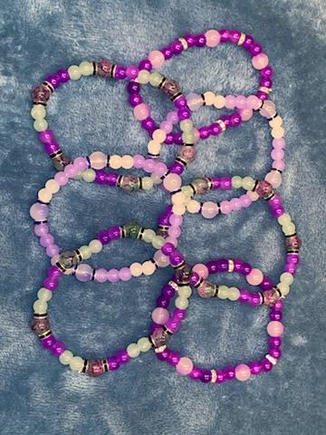 Handmade Beaded Bracelets Set of 3