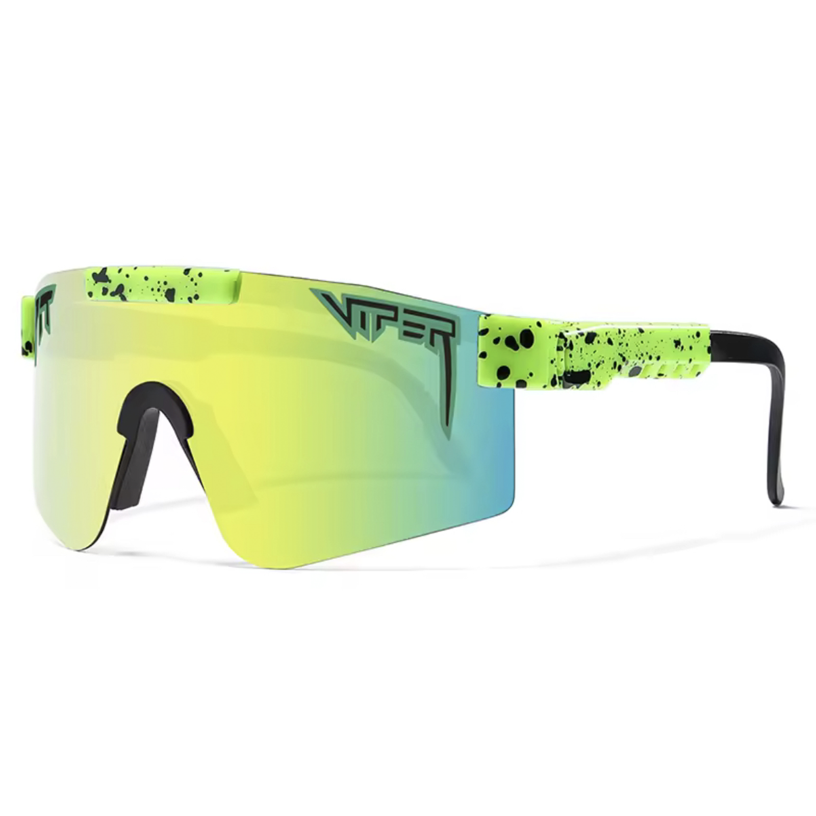 Pit Viper Sunglasses Colorful Green Frame Lenses Driving Outdoor Sports Eyewear