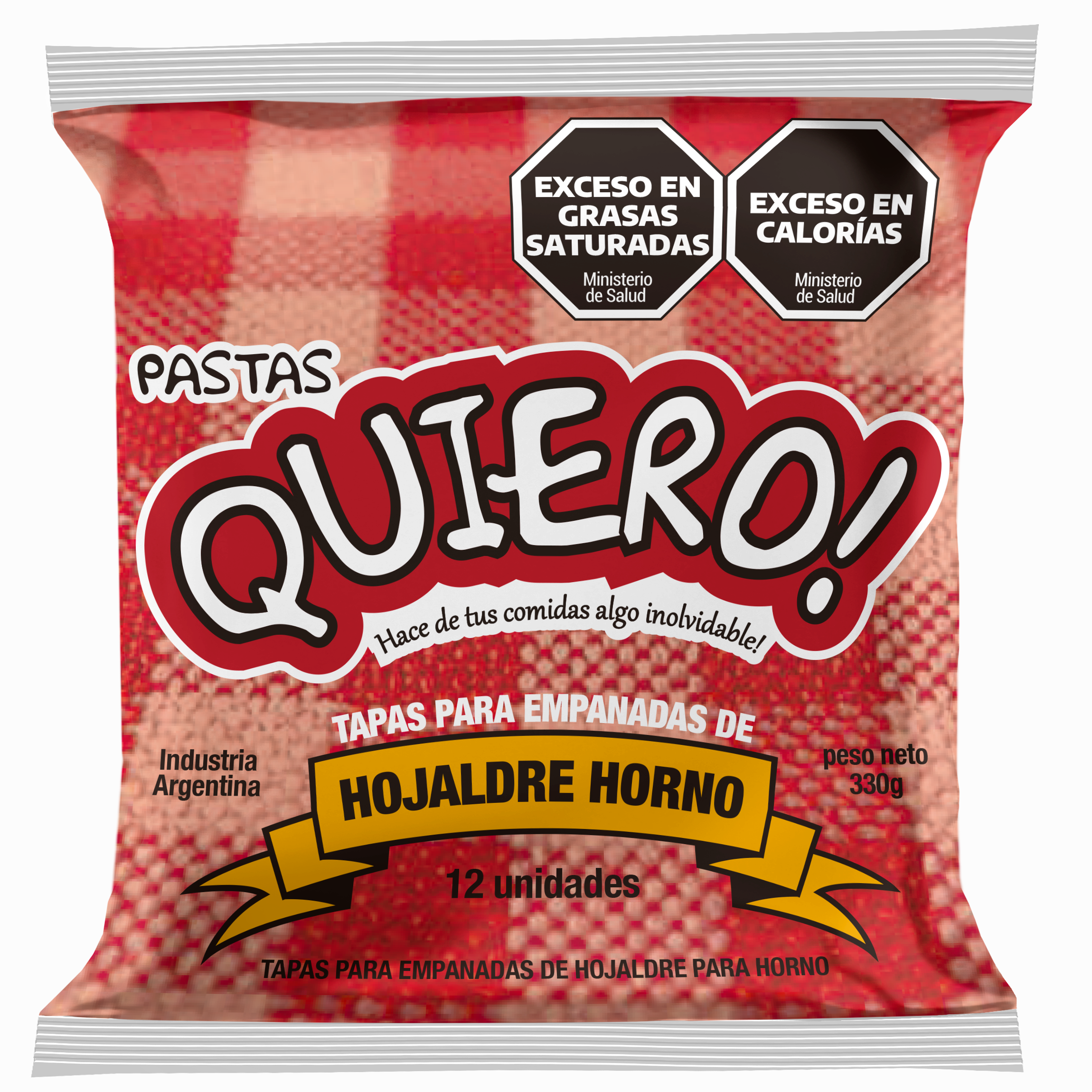 Tapas para empanadas de hojaldre para horno