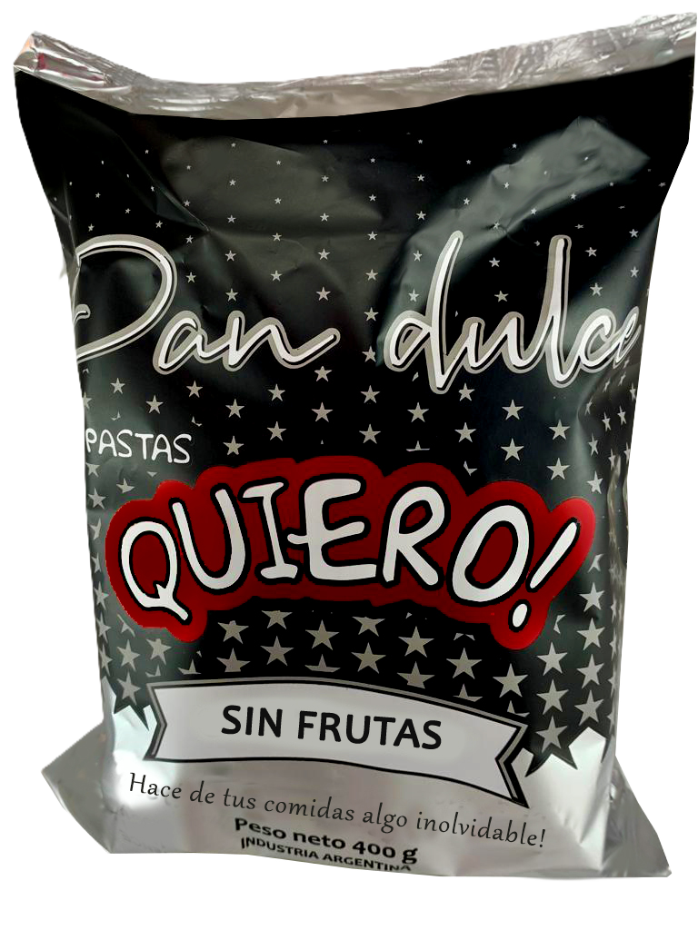 Pan dulce sin frutas