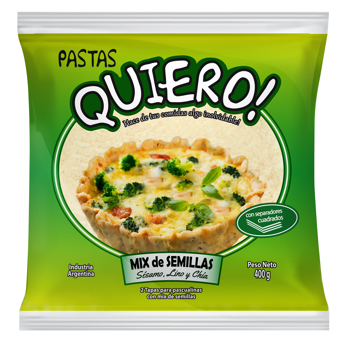 Tapas para pascualinas - Mix de semillas 