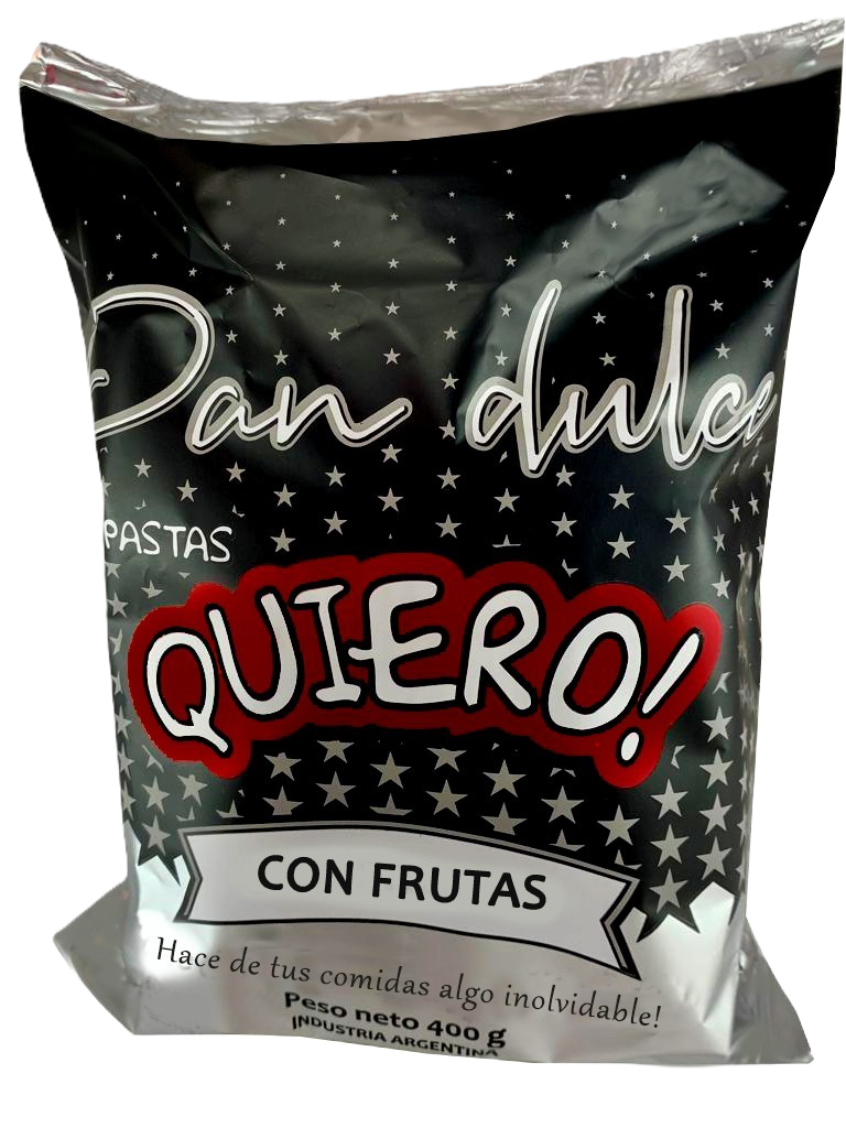 Pan dulce con frutas