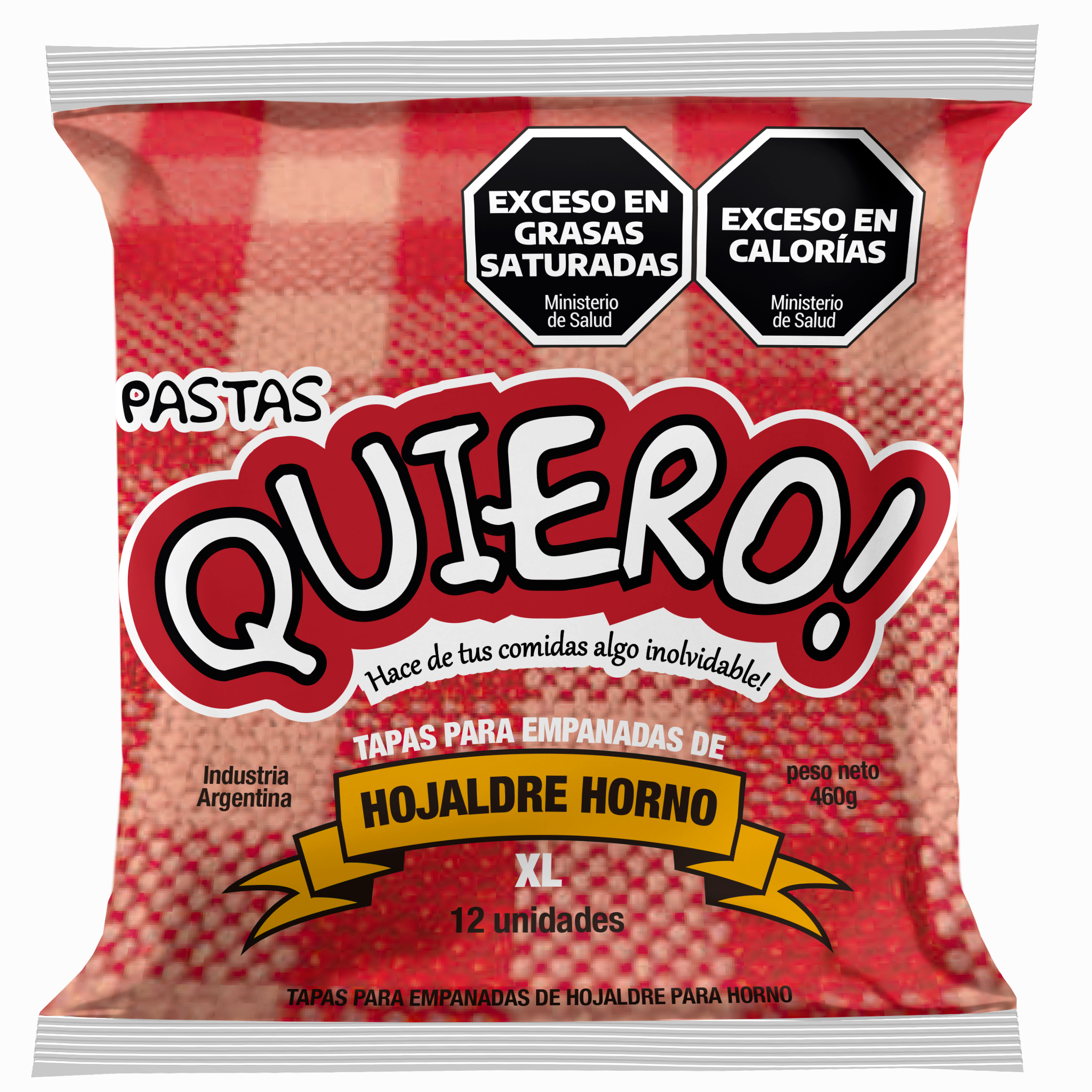 Tapas para empanadas de hojaldre horno XL