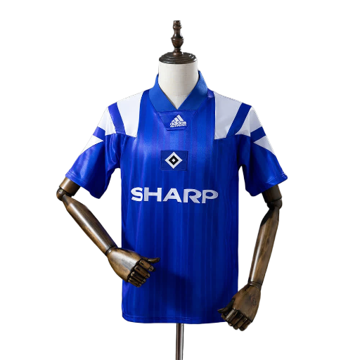 1992-93 Hamburger SV Football Club Home Shirt Calcio Retro Soccer Jersey Classic Fußball Vintage camiseta BNWT