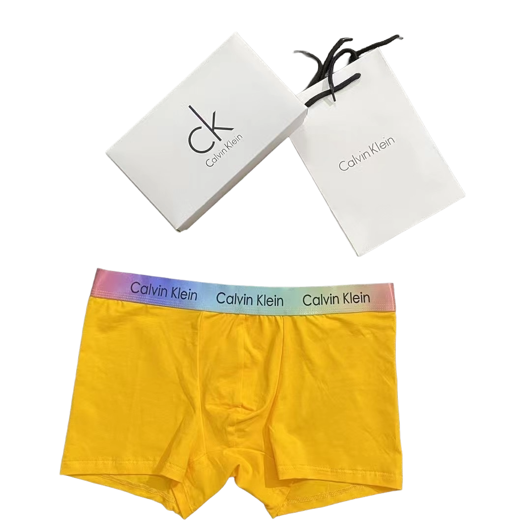 Men’s Multicolor Underwear 4-Pack – Soft Cotton / Stretch Waistband BNWT