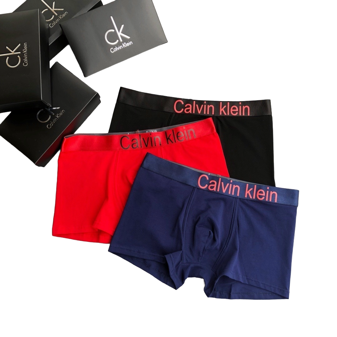 Men’s Multicolor Underwear 3-Pack Soft Cotton Stretch Waistband (Adults) BNWT