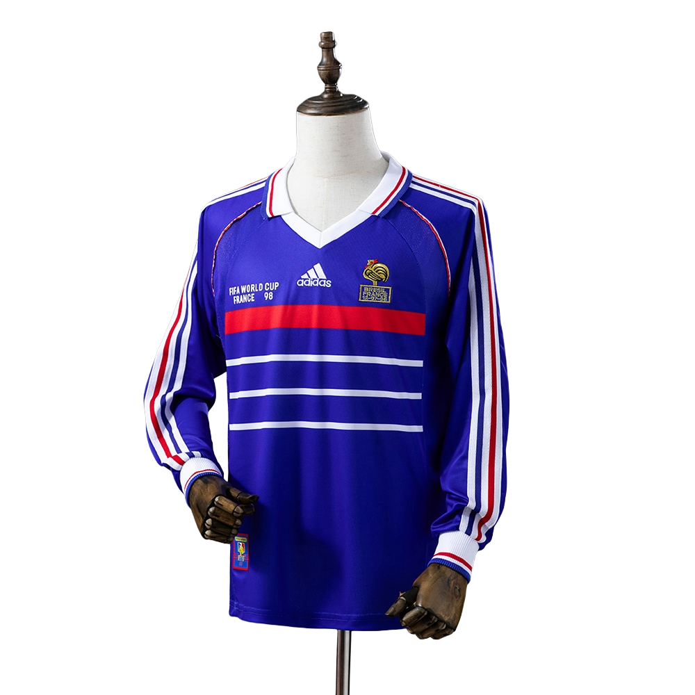 France national football team Long Sleeve Kit Shirt Calcio Soccer Jersey Fußball camiseta BNWT