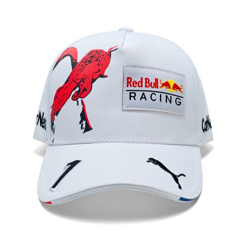 White Red Bull Racing Unisex Adjustable Cap (Adults) BNWT