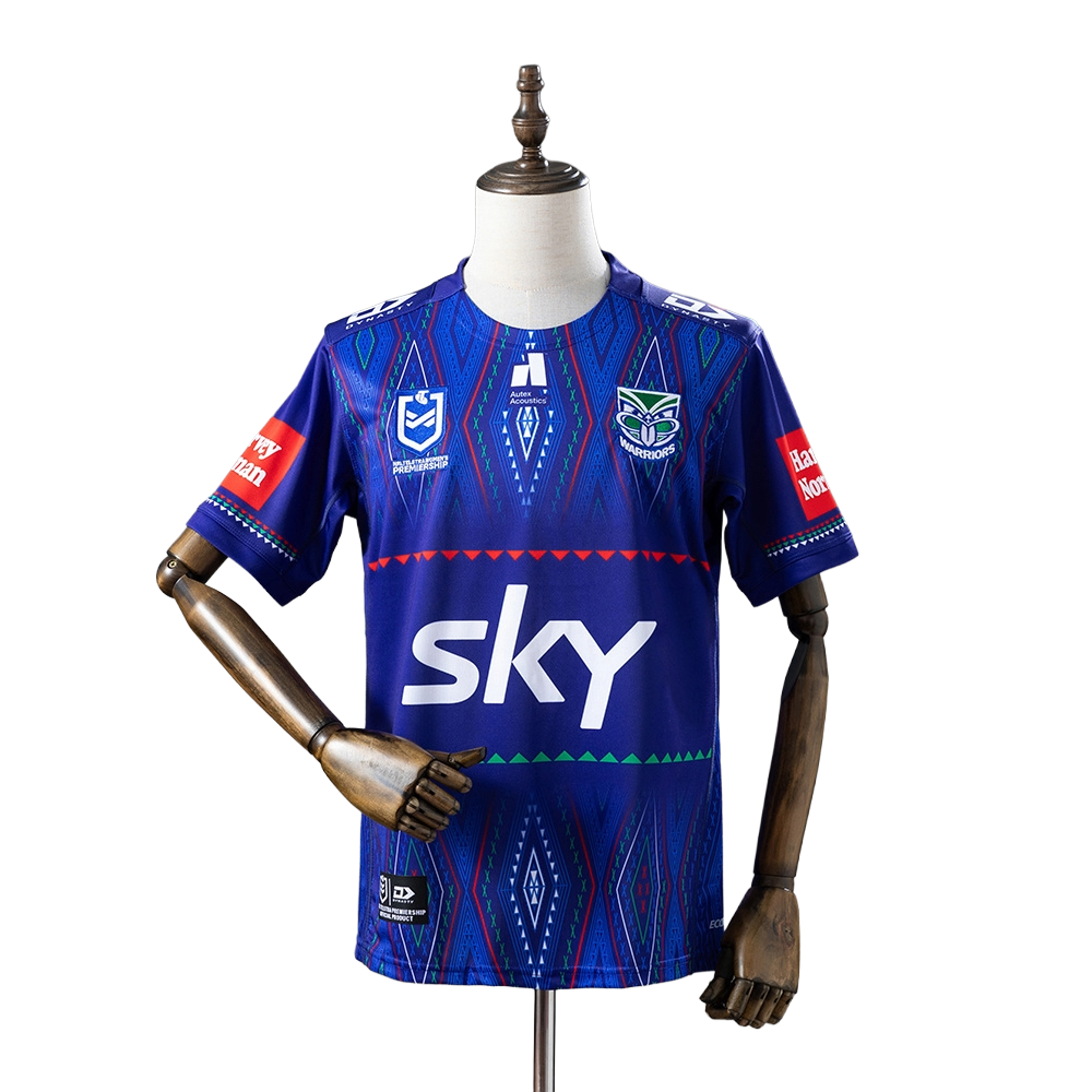 2025 New Zealand Warriors Rugby league team NRLW "Te Kahu Here" Indigenous Jersey BNWT 