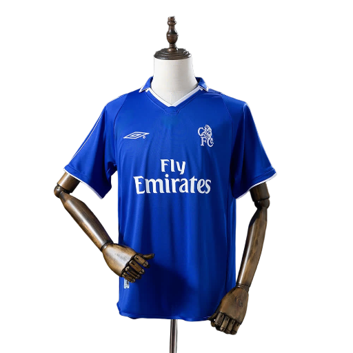 Chelsea Football team Home 2001-03 Calcio Retro Soccer Classic Fußball Vintage BNWT