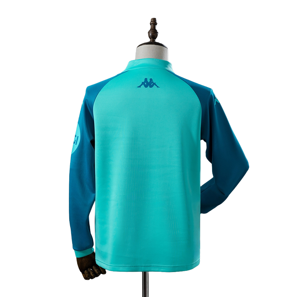 2025-26 Real Valladolid  Football Club1/4 Zip Soccer Training Top BNWT