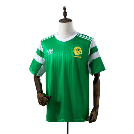 1990 Cameroon national football team Home Shirt Calcio Soccer Jersey Fußball Camiseta BNWT
