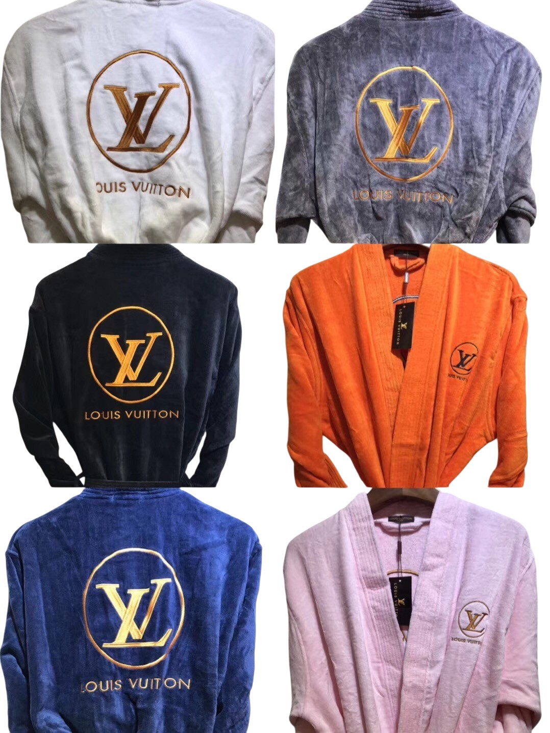 One-Size Unisex cotton blend Bathrobe – Soft & Comfortable