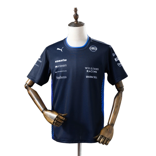 Puma Williams Racing 2025 Men's Team Replica Tee BNWT