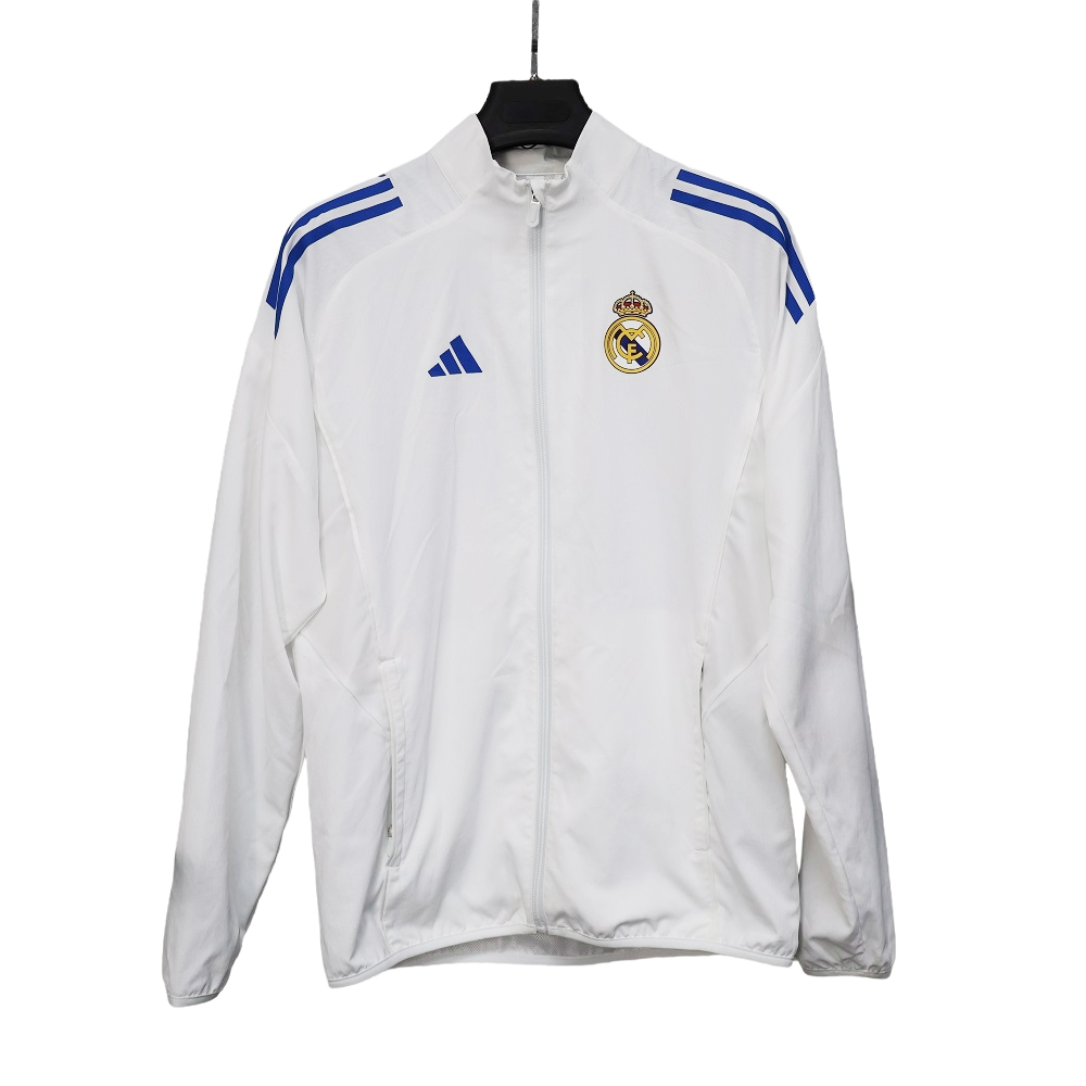 2025-26 Real Madrid Football Club Track Jacket Soccer (Adults) BNWT