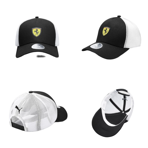 Puma Scuderia Ferrari Trucker Hat Unisex Cap Adjustable (Adults) BNWT