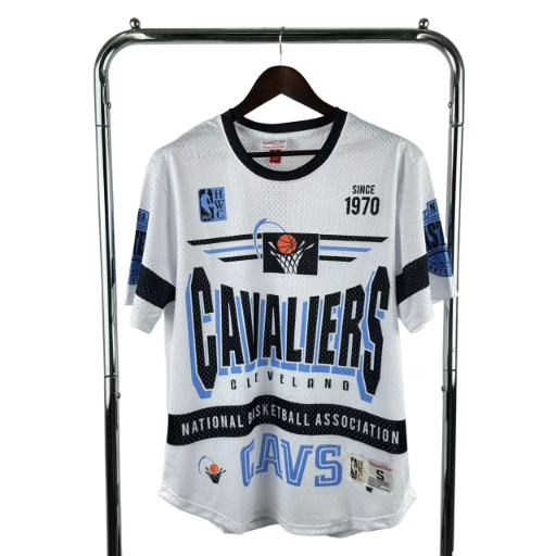 Cleveland Cavaliers Mitchell & Ness Hardwood Classics Vintage Team Origins Premium Jersey BNWT