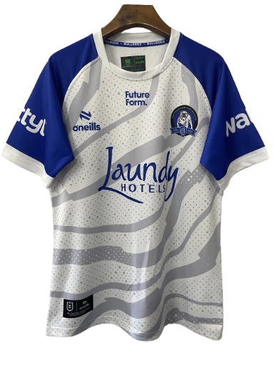 2025 Canterbury-Bankstown Bulldogs Rugby league team Men's Replica Light Training Jersey BNWT