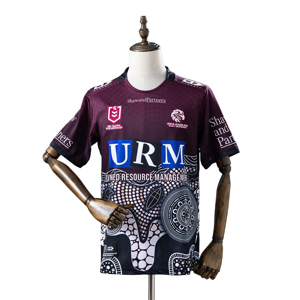 2025 Manly Warringah Sea Eagles Professional sports club Indigenous Men's Replica Jersey BNWT