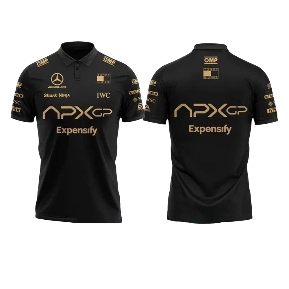 2025 F1 Mercedes-Benz APXGP Movie Edition POLO White BNWT