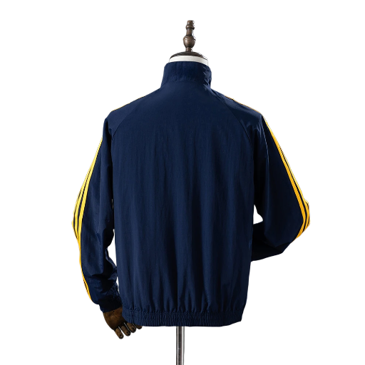 2023-24 Real Madrid Football Club Full Zip Reversible Anthem Track Jacket Top Windbreaker Soccer Fußball BNWT