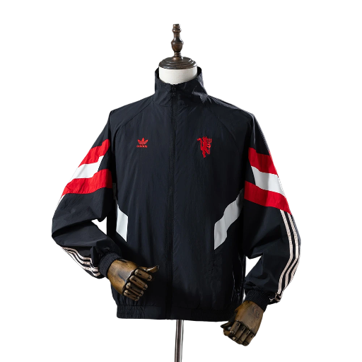 2024-25 M-U Football Club Track Top Windbreaker Jacket Soccer Fußball BNWT