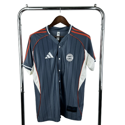 2025-26  Bayern Munich US Pack Baseball Jersey BNWT