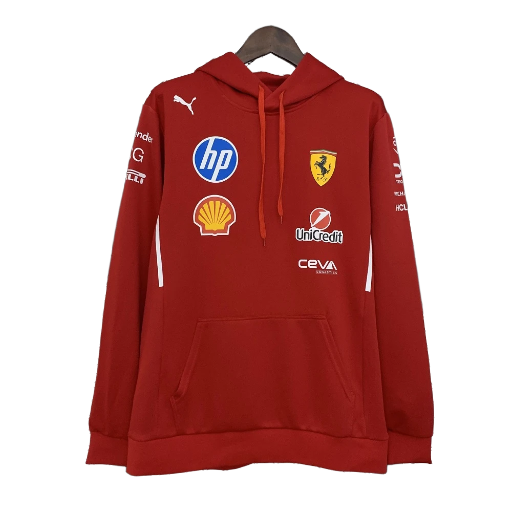 Scuderia Ferrari 2025 Team Hoodie BNWT