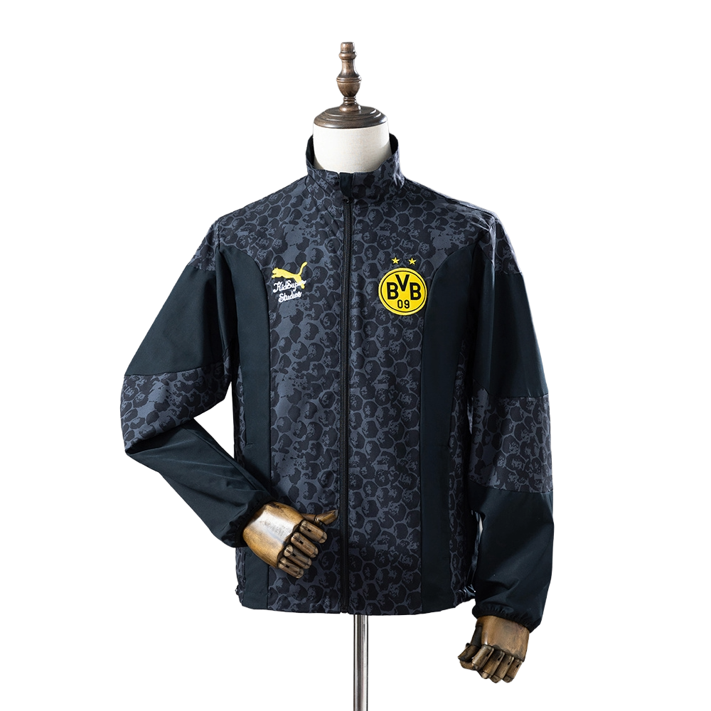 2025-26 Borussia Dortmund Football Club Puma x KidSuper Track Jacket Reversible Soccer (Adults) BNWT