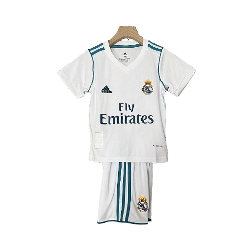 2017-18 Real Madrid Football Club Home Kids Kit Shirt Calcio Soccer Jersey Fußball camiseta BNWT