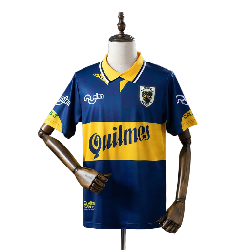 1995-97 Club Atlético Boca Juniors Football Club Shirt Home Calcio Retro Soccer Jersey Classic Fußball Vintage camiseta BNWT