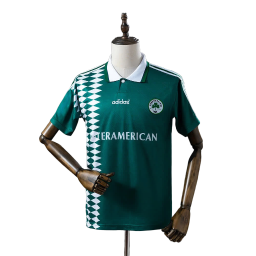 1995-96 Panathinaikos Football Club Home Shirt Calcio Retro Soccer Jersey Classic Fußball Vintage camiseta BNWT