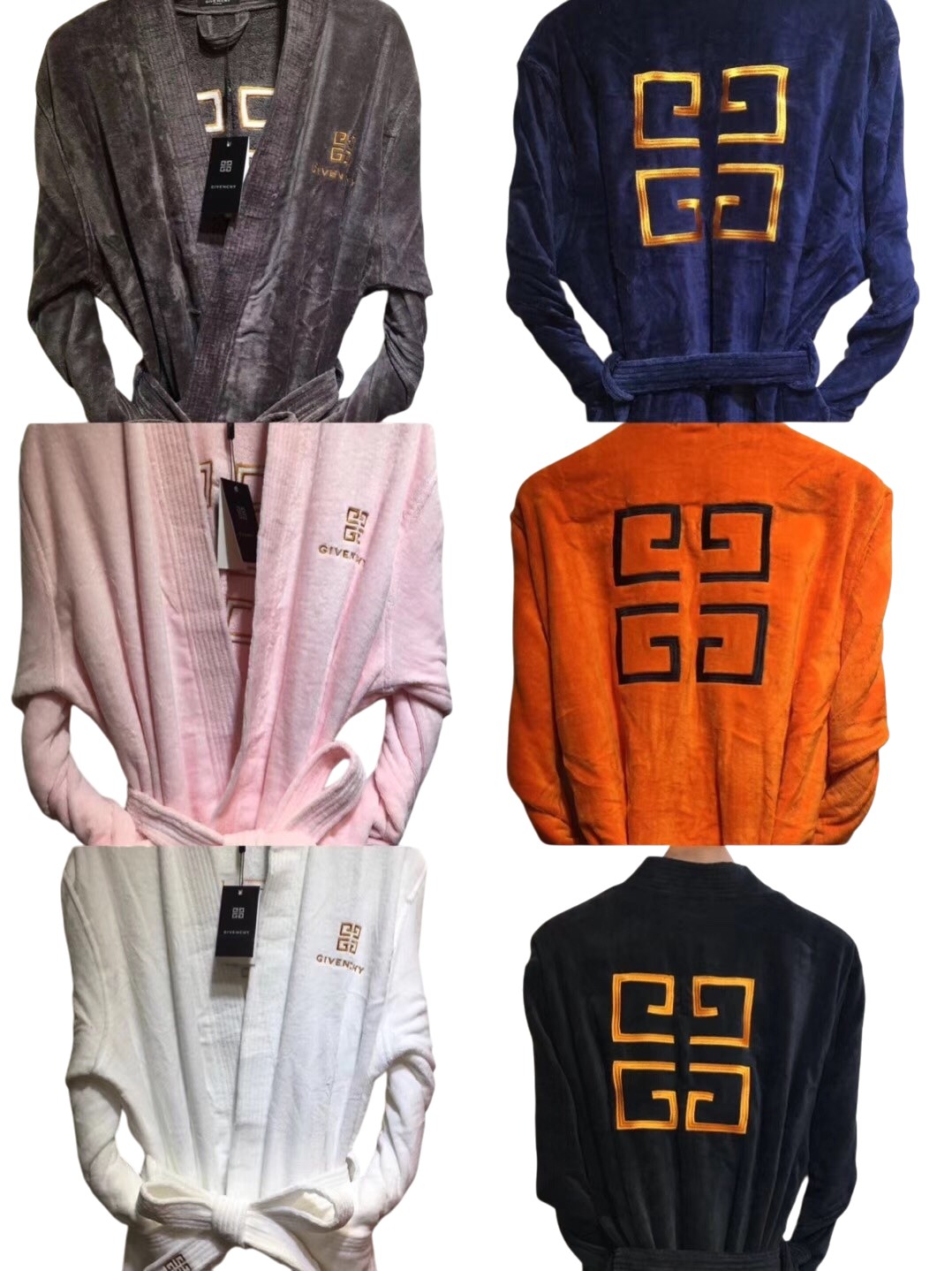 One-Size Unisex cotton blend Bathrobe – Soft & Comfortable