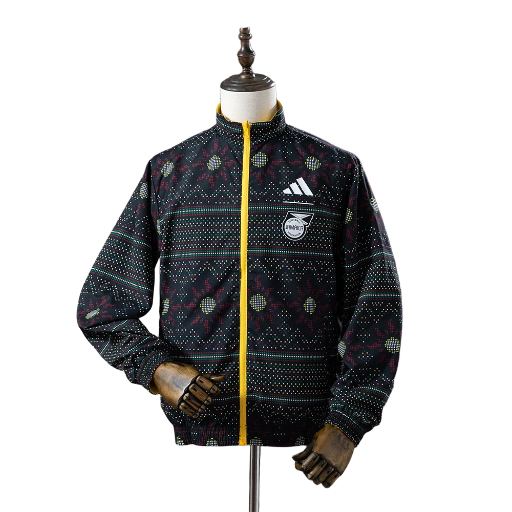 2023-24 Jamaica national football team Anthem Reversible Track Jacket Top Windbreaker Soccer Fußball BNWT