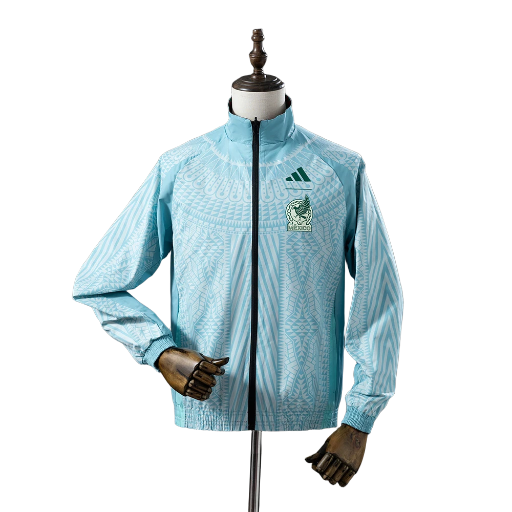 2024-25 Mexico national football team Full Zip Reversible AnthemTrack Jacket Top Windbreaker Soccer Fußball BNWT