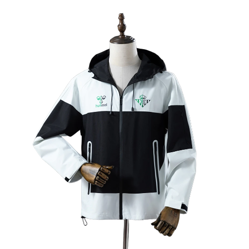 2025-26 Real Betis Balompié Full Zip Track Jacket Top Windbreaker Soccer Fußball BNWT