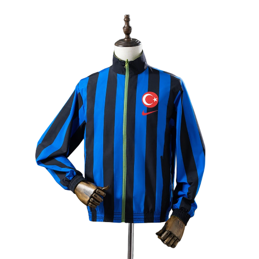 2023-24 Türkiye national football team Full Zip Reversible Anthem Track Jacket Top Windbreaker Soccer Fußball BNWT