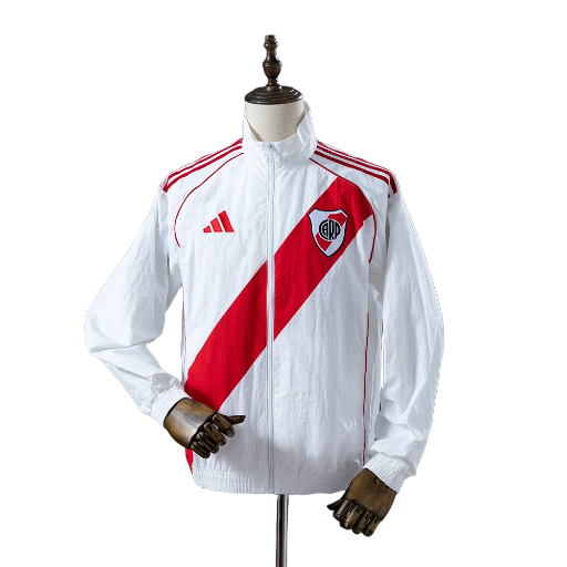 1985-86 Club Atlético River Plate football Club Retro-Style Windbreaker Soccer Fußball BNWT